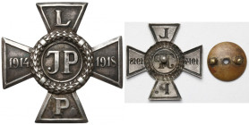Krzyż Legionowy - SREBRO - wykonawca KH