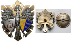 Odznaka, 60 Pułk Piechoty Wielkopolskiej [125] - Oficerska