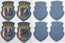 III RP, Naszywki wojskowe - zestaw (4szt)