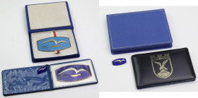 Medale - Honorowy Obywatel Sopotu (1950-1960) + przypinka - zestaw (3szt)