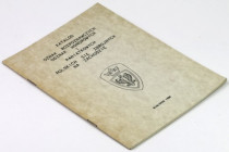 Katalog oznak rozpoznawczych, oznak honorowych i pamiątkowych PSZnZ
