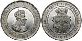 Medal, Przeniesienia zwłok Stefana Batorego na Wawel 1877