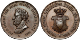 Medal 200. rocznica Odsieczy Wiedeńskiej, Sobieski, Kraków 1883