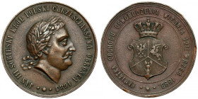 Medal, Pamiątka oswobodzenia Wiednia, Sobieski, 1883