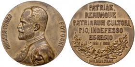 Medal, Andrzej Potocki 1908 - B.RZADKI RR
