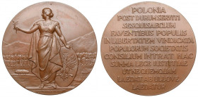 Medal, Przyjęcie Polski do rady Ligi Narodów w Genewie 1926 R