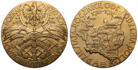 Medal Powszechna Wystawa Krajowa, Poznań 1929 (duży) - złocony