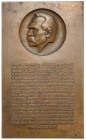 Plakieta MW (102x60) J. Piłsudski - Wskrzesiciel... 1931 r.