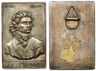 Plakieta, Tadeusz Kościuszko (XIXw.)