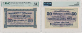 Kowno, 50 marek 1918 - E