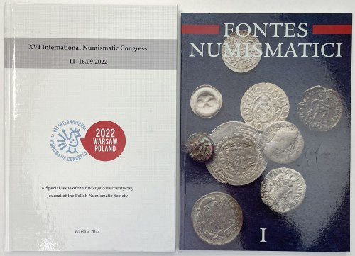 Fontes Numismatici I i Międzynarodowy Kongres Numizmatyczny 2022 (2szt)