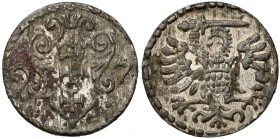 Zygmunt III Waza, Denar Gdańsk 1597