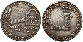 Jan II Kazimierz, Żeton koronacyjny 1649 - duży