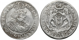 Jan II Kazimierz, Ort Gdańsk 1662 DL - lewek w tarczy