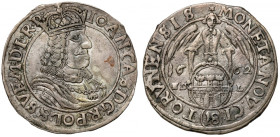 Jan II Kazimierz, Ort Toruń 1662 HDL - T_ORVNENSIS - rzadki R3