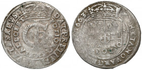 Jan II Kazimierz, Tymf Bydgoszcz 1663 AT - MONETA