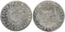 Jan II Kazimierz, Tymf Bydgoszcz 1664 AT - błąd POTORQ R3