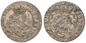 Jan II Kazimierz, Szóstak Bydgoszcz 1661 TT