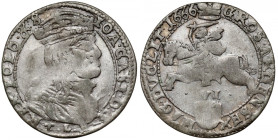 Jan II Kazimierz, Szóstak Wilno 1666 TLB