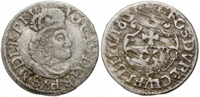 Jan II Kazimierz, Dwugrosz Elbląg 1651 WvE - PRV - b.rzadki R5