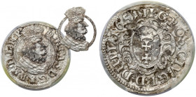 Jan II Kazimierz, Dwugrosz Gdańsk 1651 GR - z OBWÓDKĄ - rzadkość RRRR