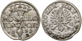 Jan II Kazimierz, Dwugrosz Bydgoszcz 1651 CG