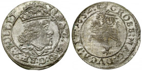 Jan II Kazimierz, Grosz Wilno 1652 - z nominałem RR