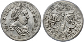 Jan III Sobieski, Szóstak Bydgoszcz 1683 TLB - Leliwa