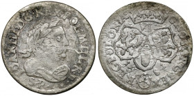 Jan III Sobieski, Szóstak Bydgoszcz 1684 - inicjały SP