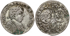 Jan III Sobieski, Szóstak Bydgoszcz 1684 SVP - w zbroi RR