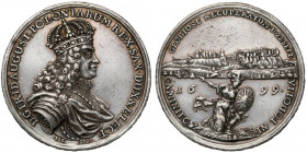 August II Mocny, Medal odzyskanie Kamieńca Podolskiego 1699 R4