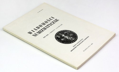 Mennictwo Władysława Łokietka, B. Paszkiewicz Zeszyt Wiadomości Numizmatycznych ...