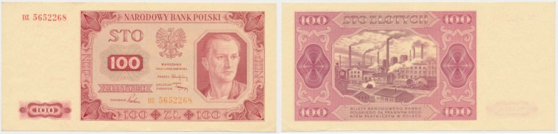 100 złotych 1948 - DZ Reference: Miłczak 139c
Grade: XF+