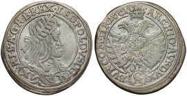 Austria, Leopold I, 15 krajcarów 1661 CA, Wiedeń
