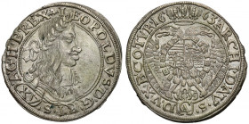 Austria, Leopold I, 15 krajcarów 1663 CA, Wiedeń