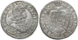 Austria, Leopold I, 15 krajcarów 1675, Wiedeń