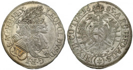 Austria, Leopold I, 15 krajcarów 1685 VB-W, Mainz
