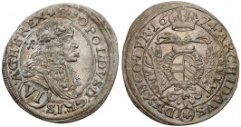 Austria, Leopold I, 6 krajcarów 1674, Wiedeń