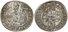 Austria, Max Gandolf von Kuenburg, 3 krajcary 1681, Salzburg