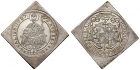 Austria, Johann Ernst von Thun, 1/4 talara 1687, Salzburg - KLIPA