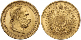 Austria, Franciszek Józef I, 20 koron 1895