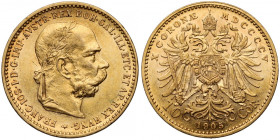 Austria, Franciszek Józef I, 10 koron 1905