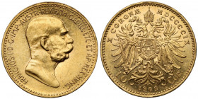 Austria, Franciszek Józef I, 10 koron 1909