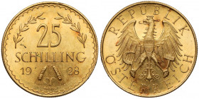 Austria, 25 szylingów 1928