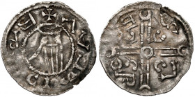 Czechy, Brzetysław I, Denar (1028-1034) Ołomuniec