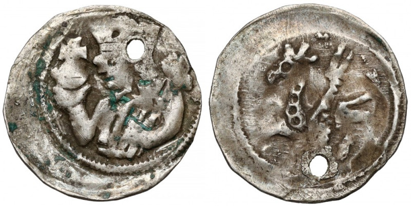 Bohemia, Przemysl Ottokar II (1260-1278), Prague denarius Srebro, średnica 16,5 ...