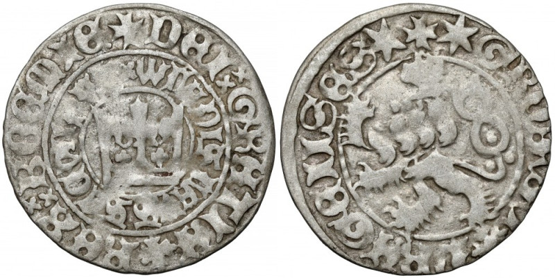 Czechy, Władysław II Jagiellończyk (1471-1516) Grosz praski 
Grade: VF/VF+