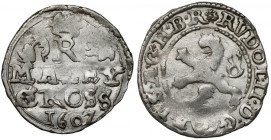 Czechy, Rudolf II, Maley groschen 1602