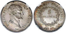 Francja, Napoleon I, 5 franków 1803-A, Paryż