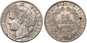 Francja, 50 centimes 1894-A, Paryż